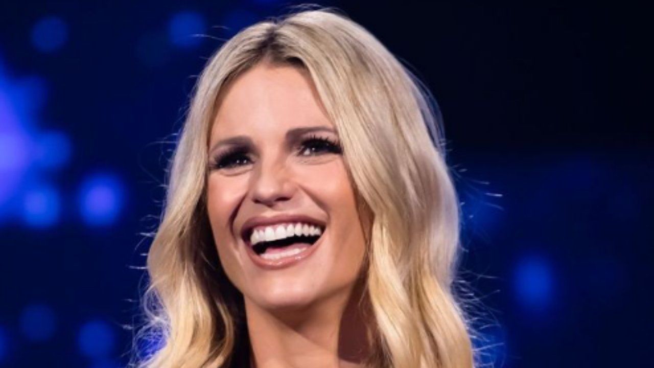 Michelle Hunziker bella sorridente mamma