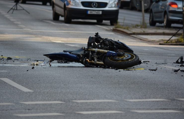 Tragedia, Incidente moto