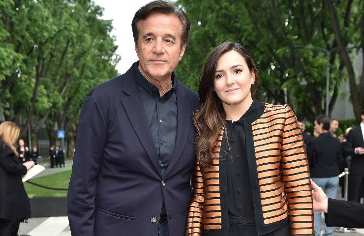 Christian De Sica e la figlia Maria Rosa