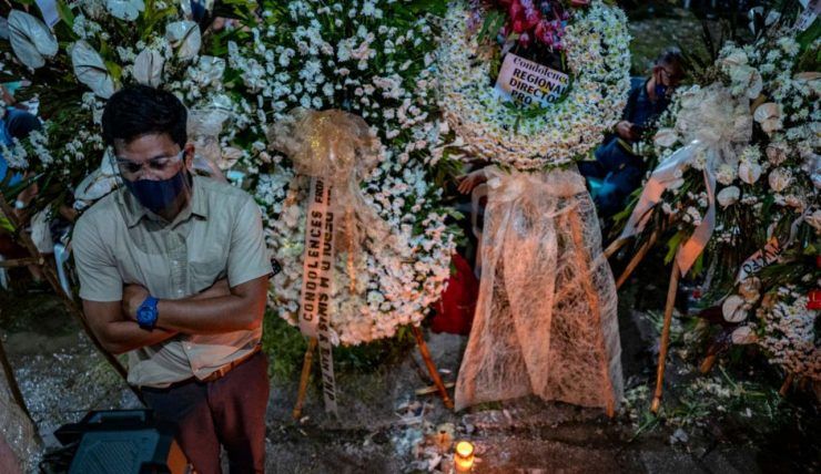 I fiori per la giovane decapitata