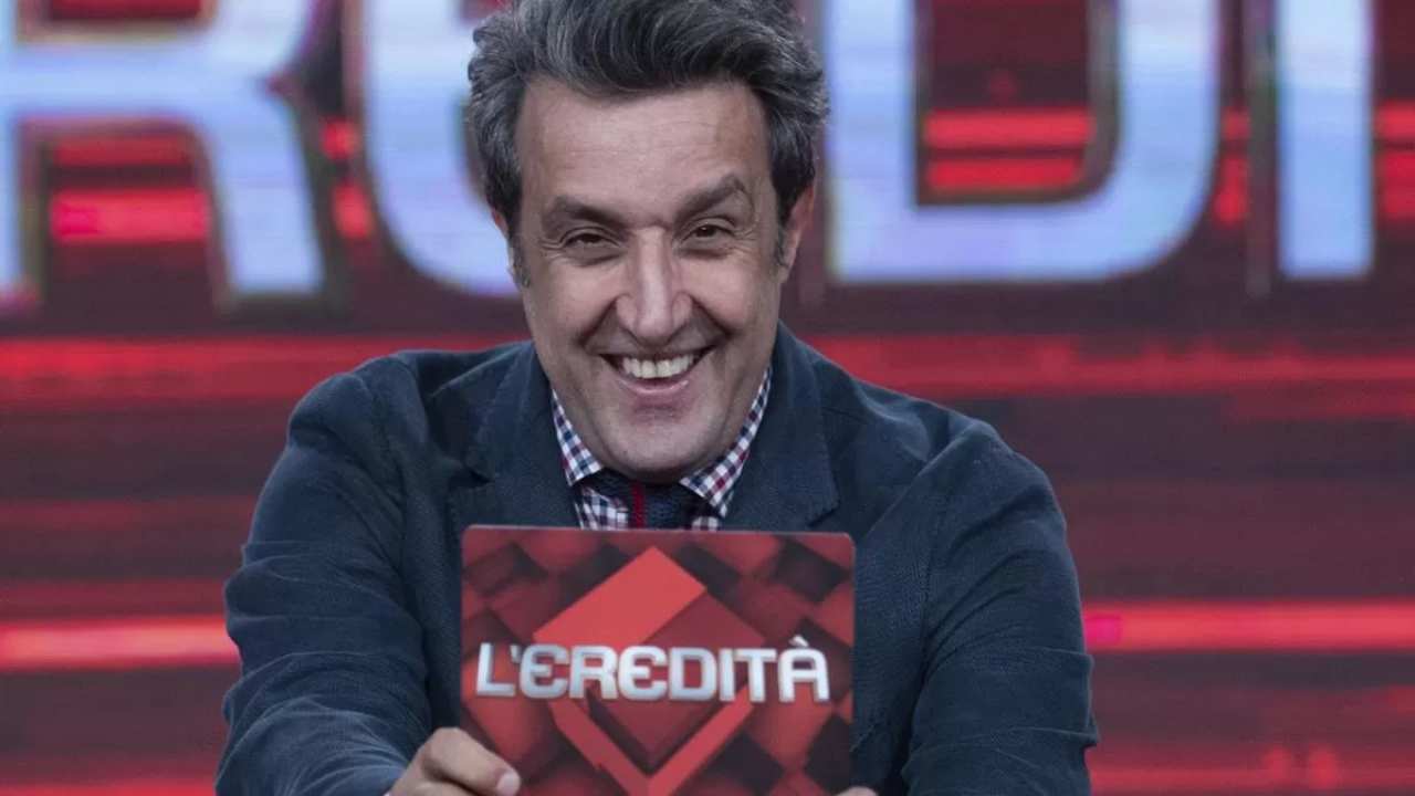 Flavio Insinna a L'eredita