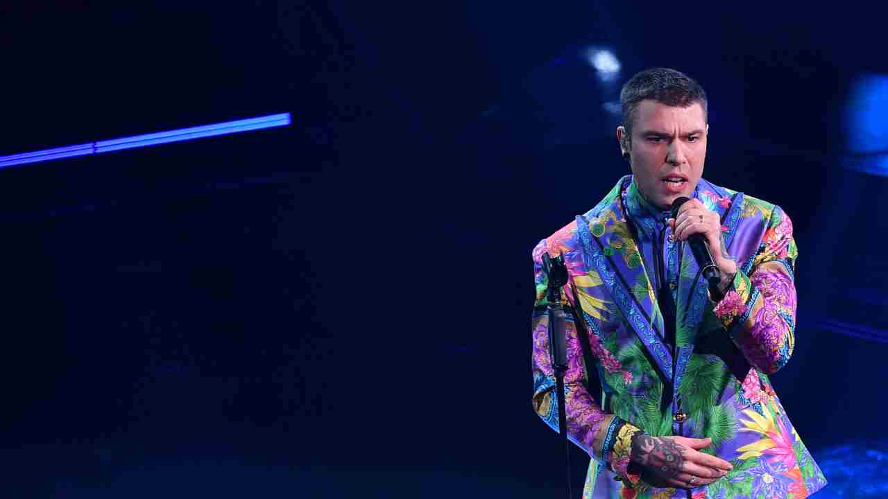 Il cantante Fedez