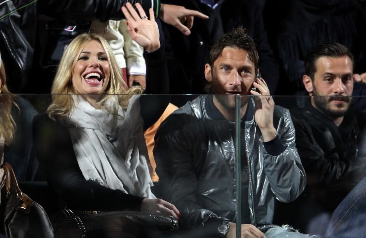 Ilary Blasi e Francesco Totti