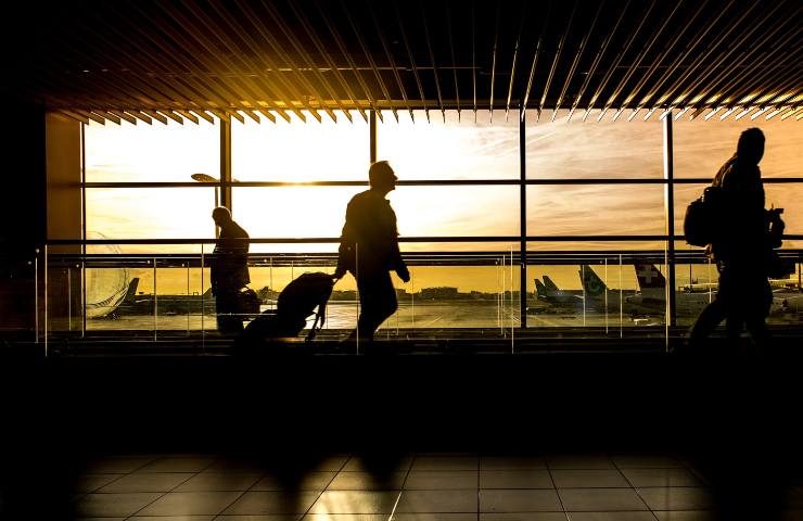 Covid Italia aeroporto