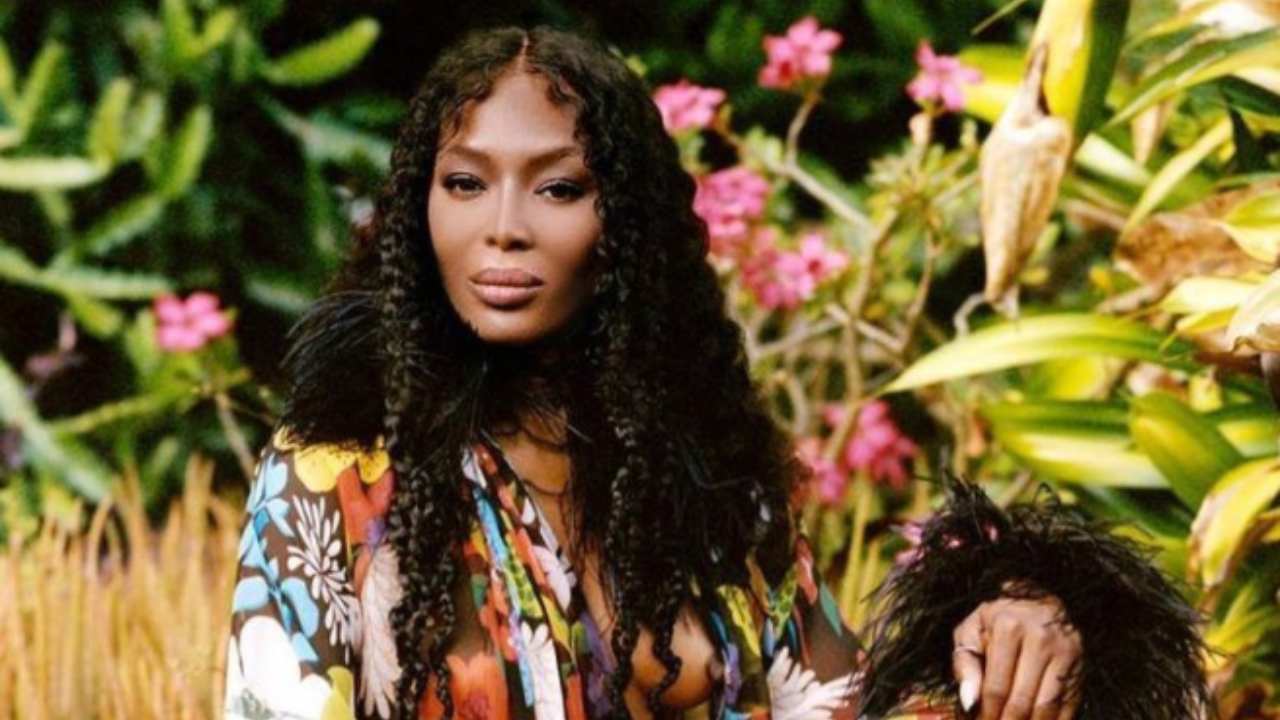 Naomi Campbell auguri social Flavio Briatore