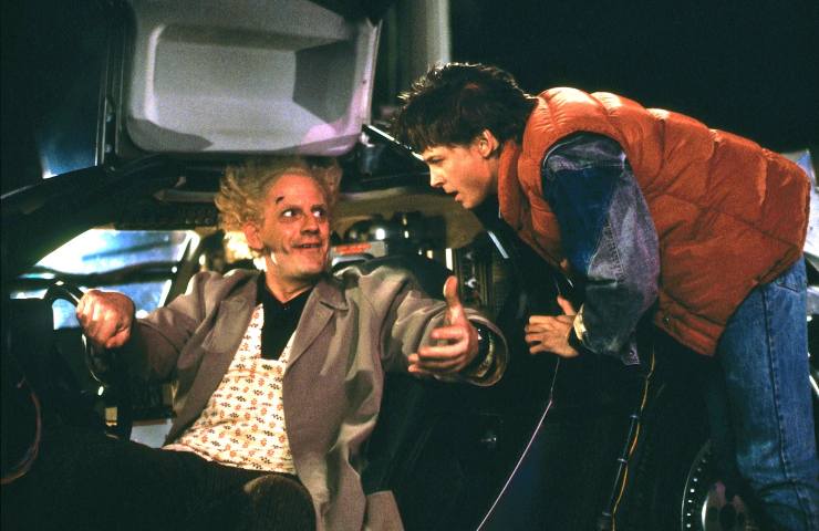 Ritorno al Futuro Christopher Lloyd e Michael J. Fox
