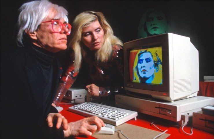 Andy Warhol e la digital art