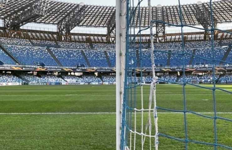 Calciatore del Napoli colpito da un lutto