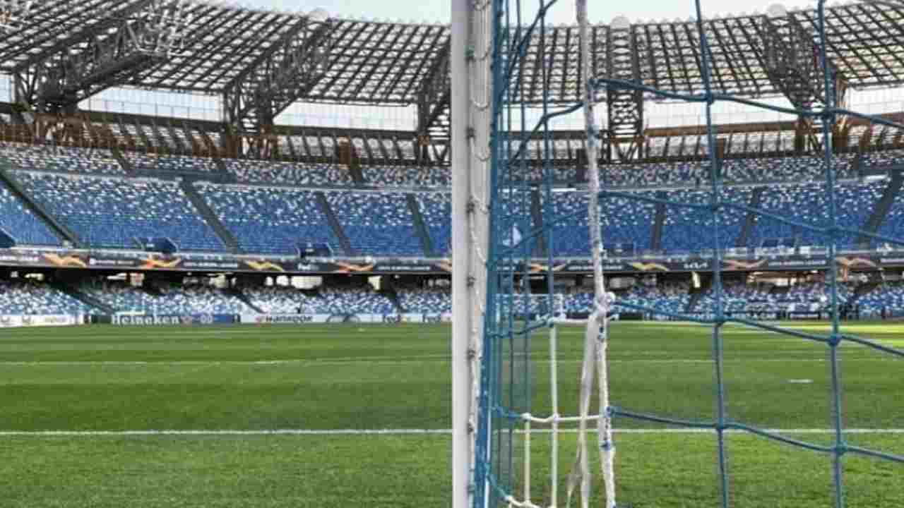 Calciatore del Napoli colpito da un lutto