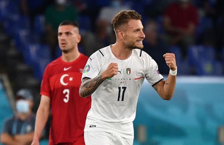 Ciro Immobile in Turchia Italia