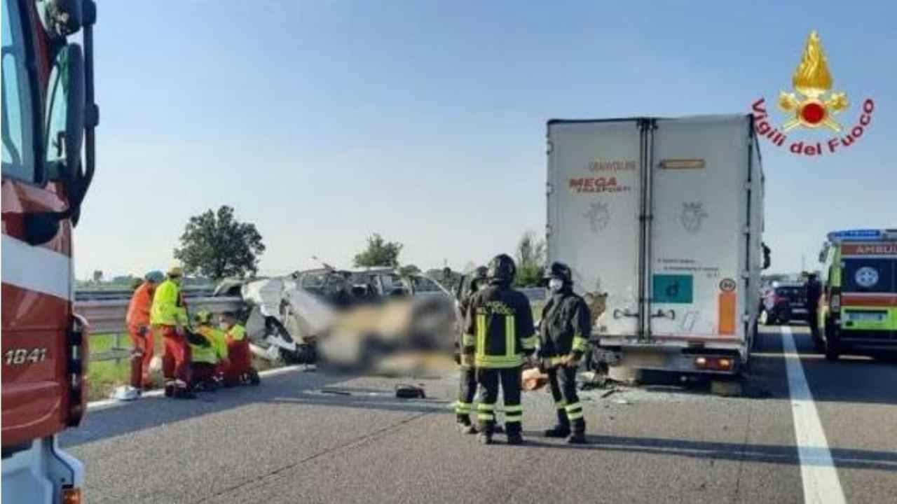 Incidente stradale a Piacenza