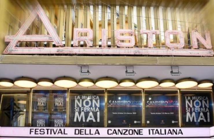 Sanremo 2022 il teatro Ariston