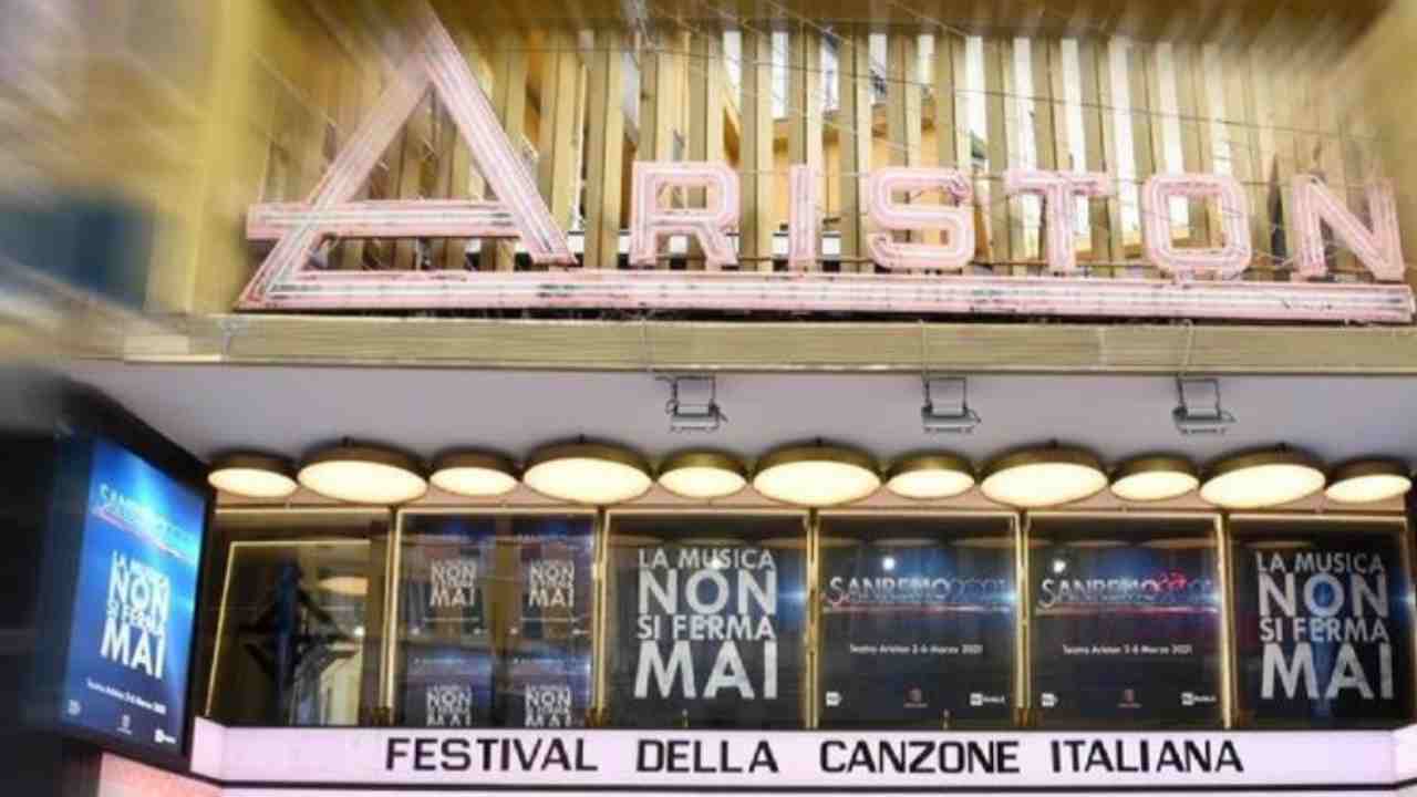 Sanremo 2022 il teatro Ariston