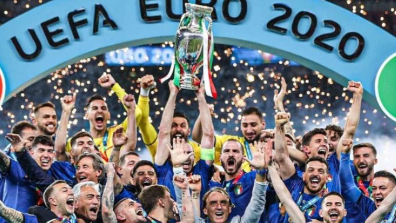 Italia in azzurro euro2020 (Instagram)