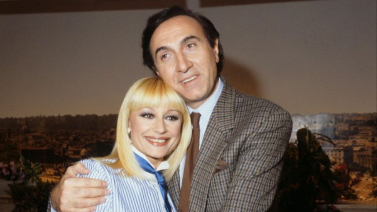 Baudo e Raffaella Carrà