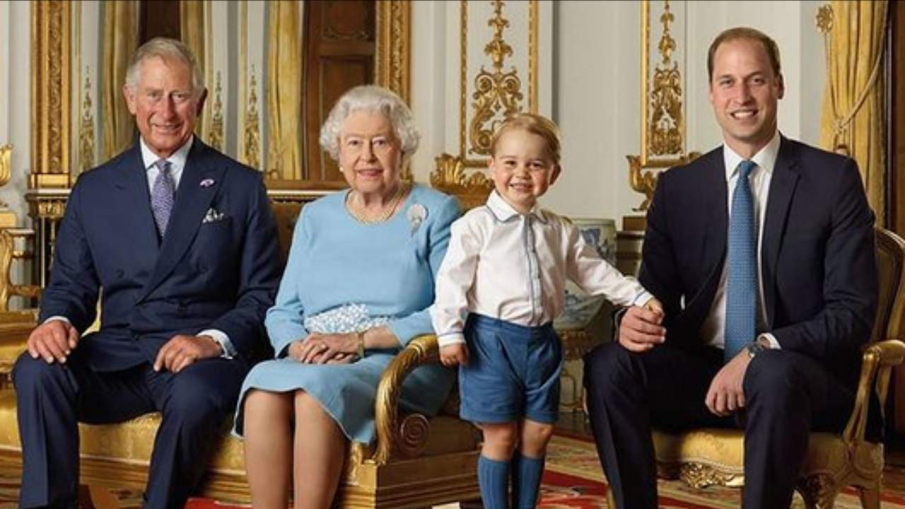 La Royal Family e il principino George