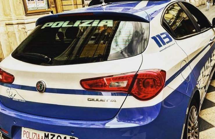 La rissa e l'intervento della Polizia (Instagram)