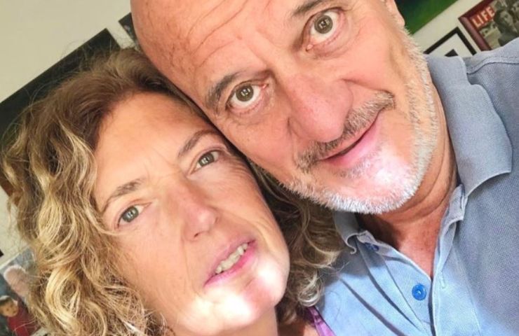 Claudio Bisio e Sandra Bonzi