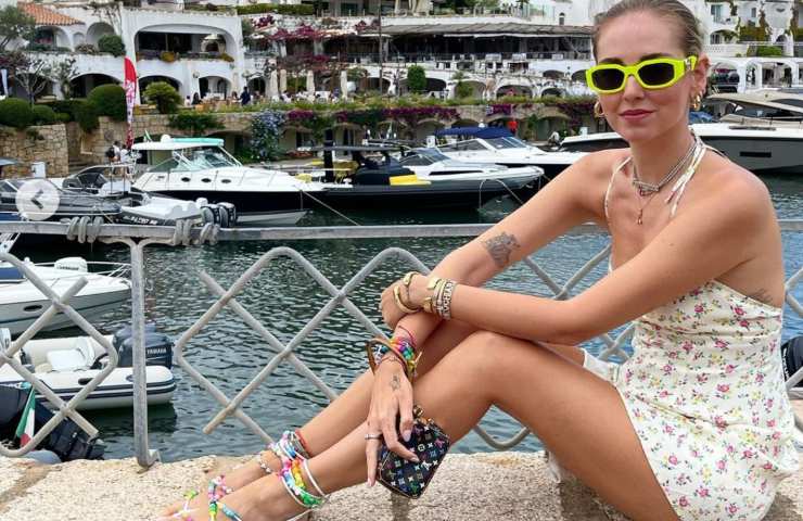 Fedez e Chiara Ferragni in vacanza in Sardegna