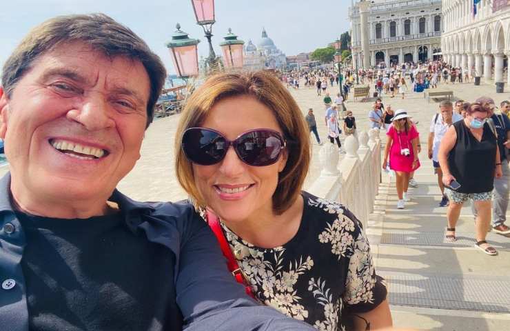 Gianni Morandi ed Anna Dan