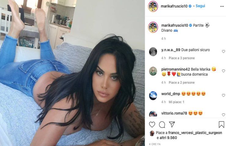 Instagram official marika fruscio Manuela Arcuri