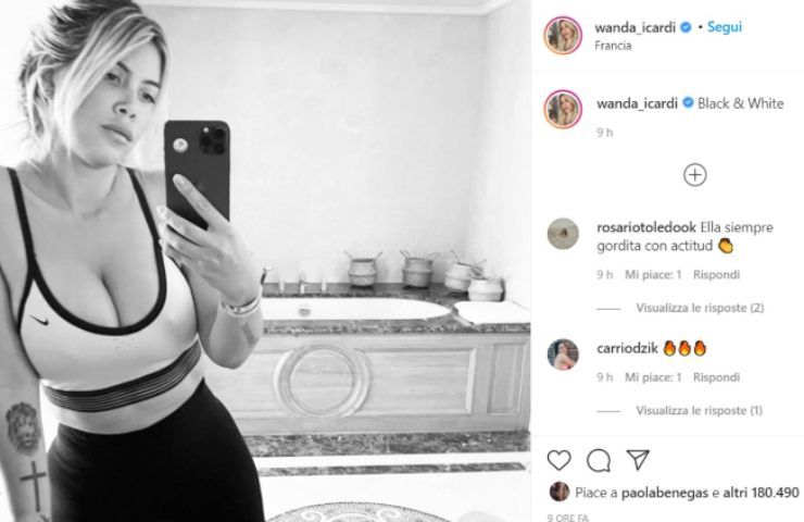 Wanda Nara (screenshot Instagram)