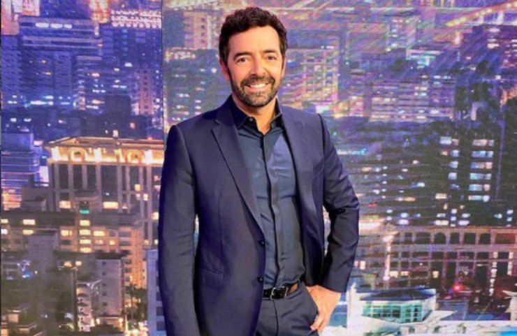 alberto matano sorride