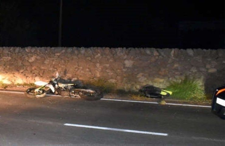 Incidente in moto in Salento