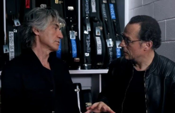 Ligabue e Stefano Accorsi