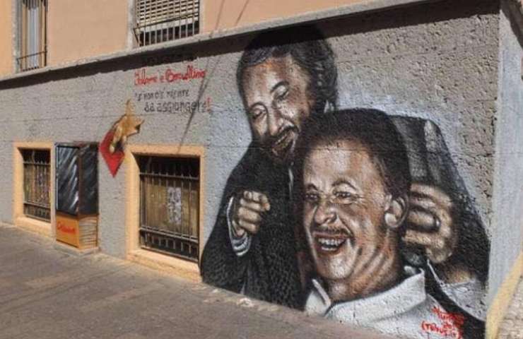 Murales per Falcone e Borsellino