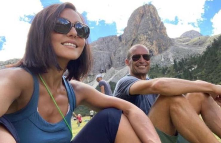 Massimiliano Allegri e Ambra Angiolini 