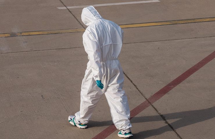 Un medico durante la pandemia Covid-19