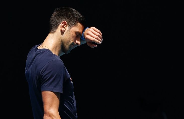 Novak Djokovic rischia grosso ipotesi