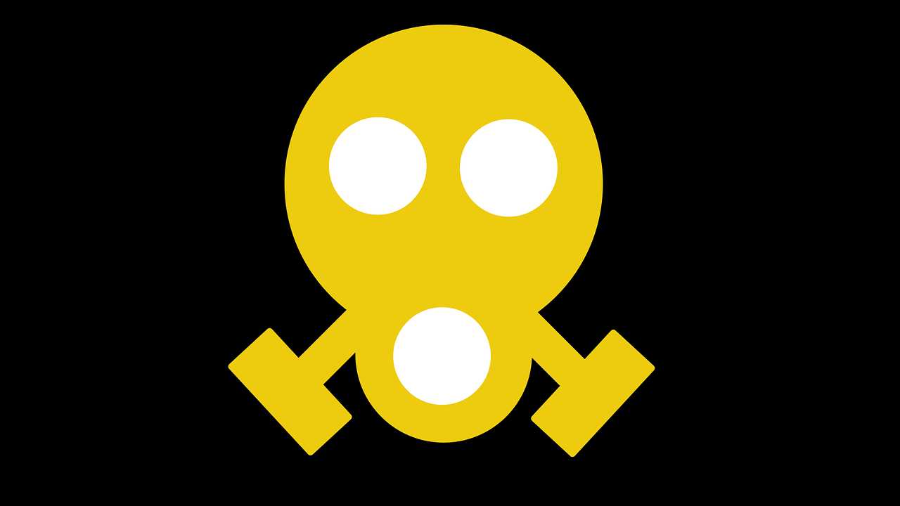 Aria tossica maschera simbolo (Pixabay)