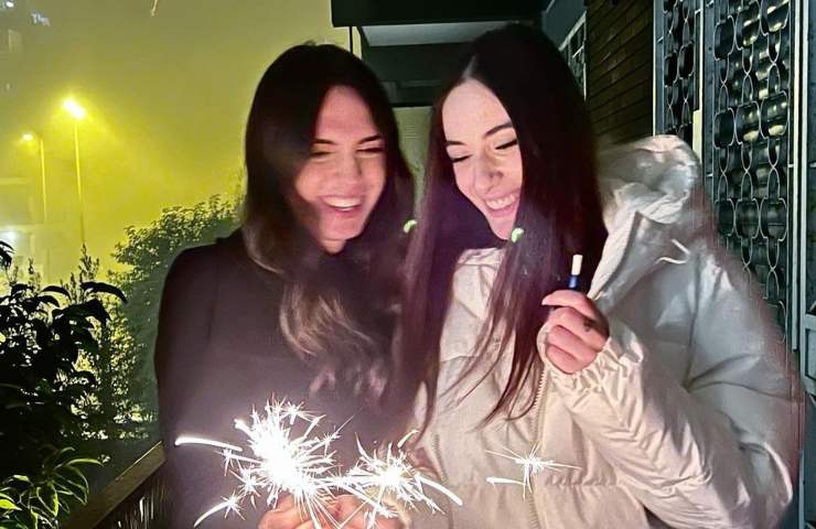 Roberta Giusti e Andrea Nicole a Capodanno