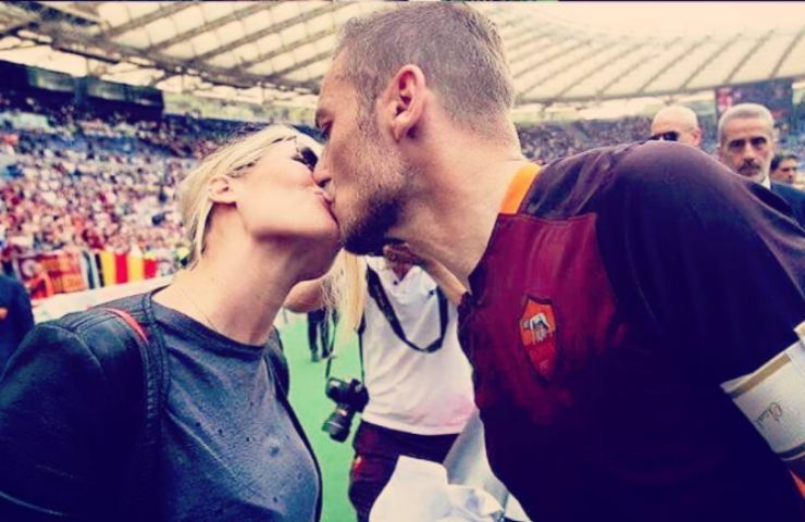 Ilary Blasi e Francesco Totti 