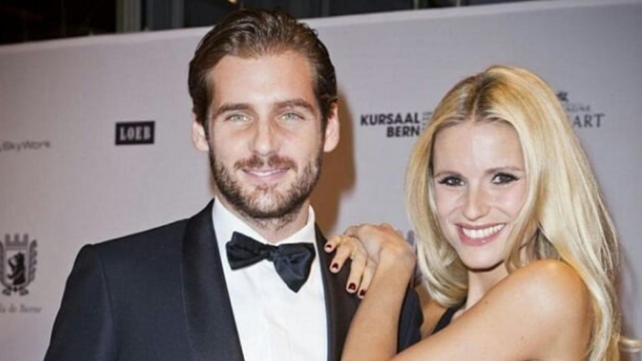 Michelle Hunziker Tomaso Trussardi