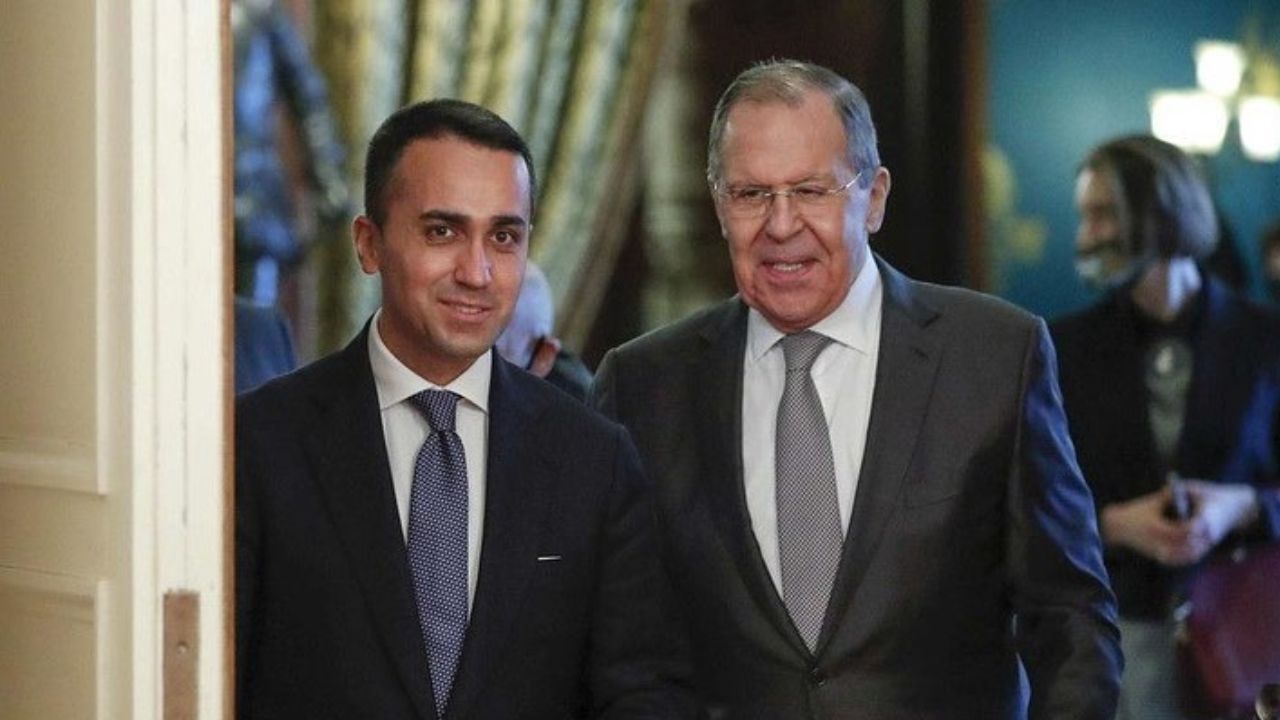 Luigi Di Maio e Sergej Lavrov