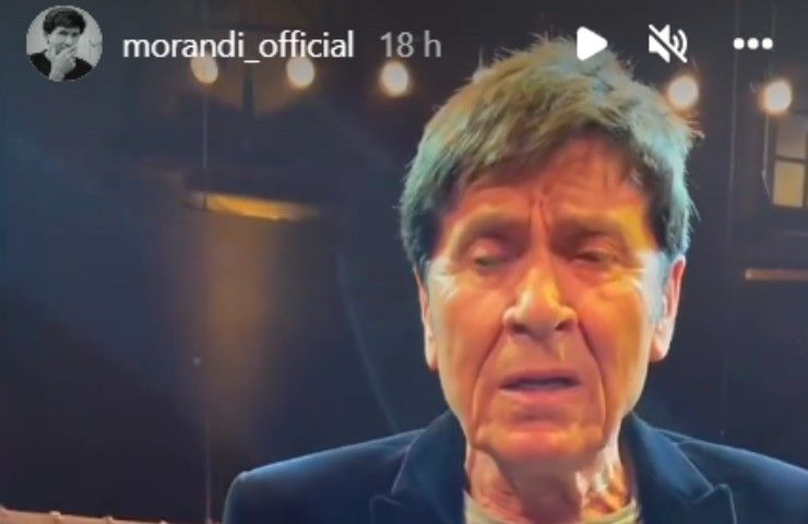 gianni morandi e la supplica