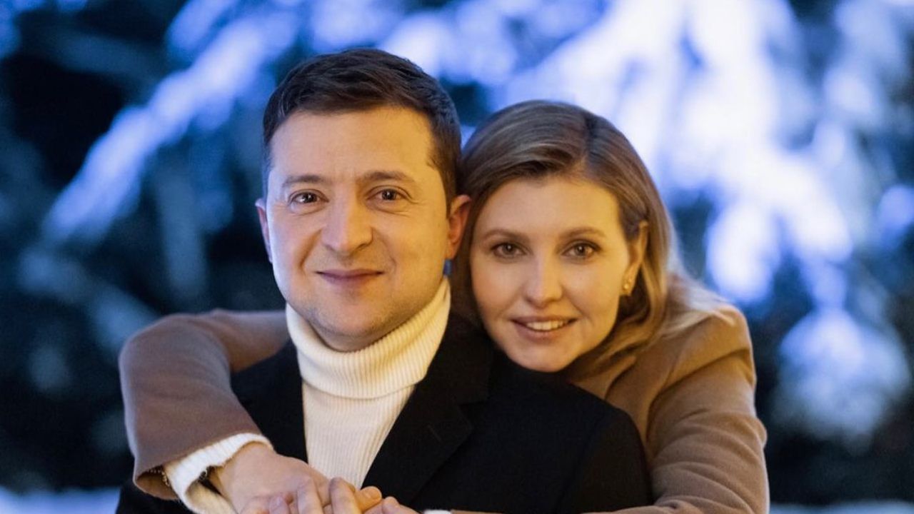 Olena Zelenska e Volodmyr Zelensky (Foto: @olenazelenska Instagram)