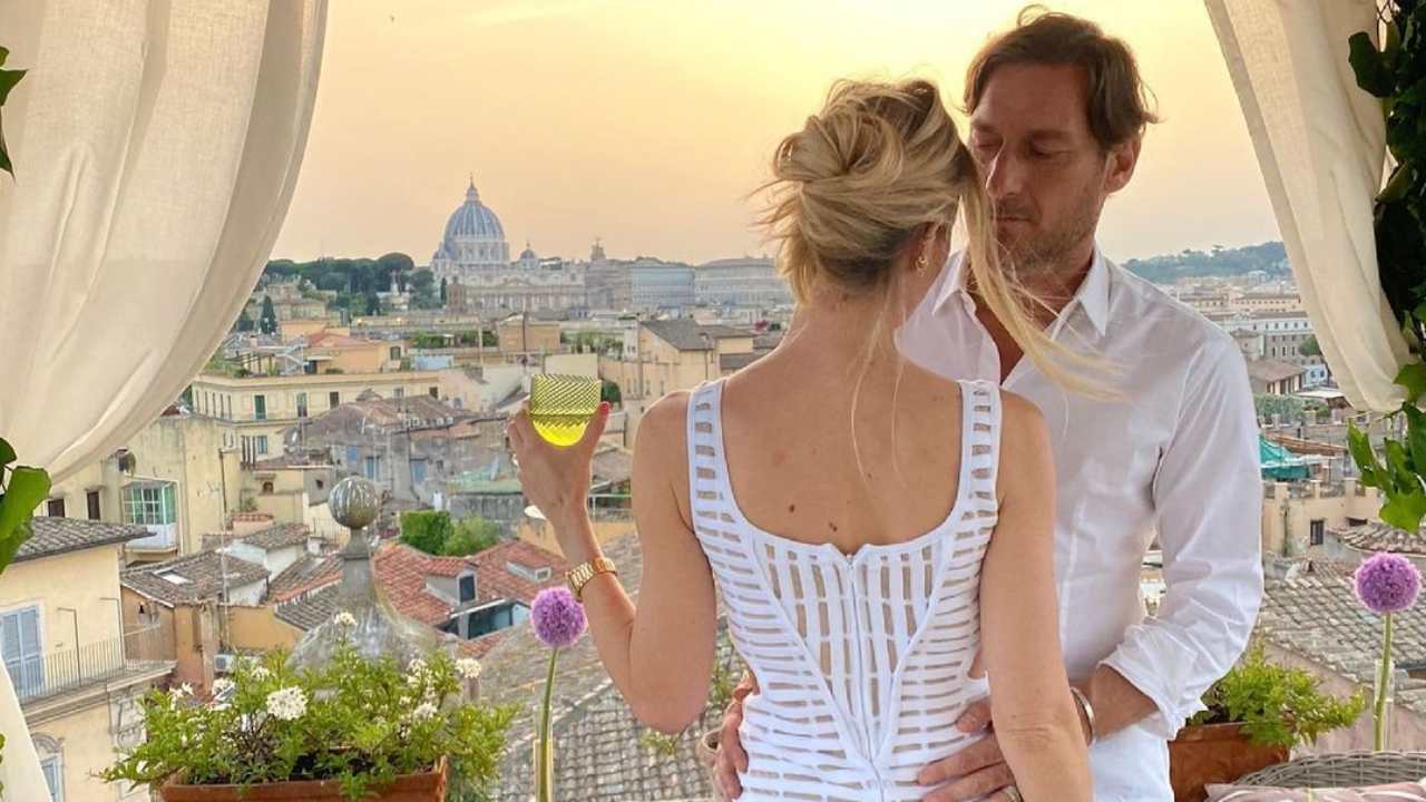 Ilary Blasi e Francesco Totti