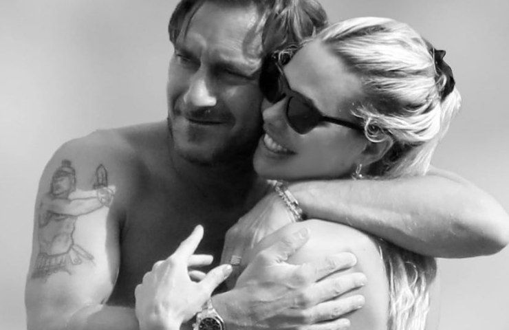 Ilary Blasi e Francesco Totti