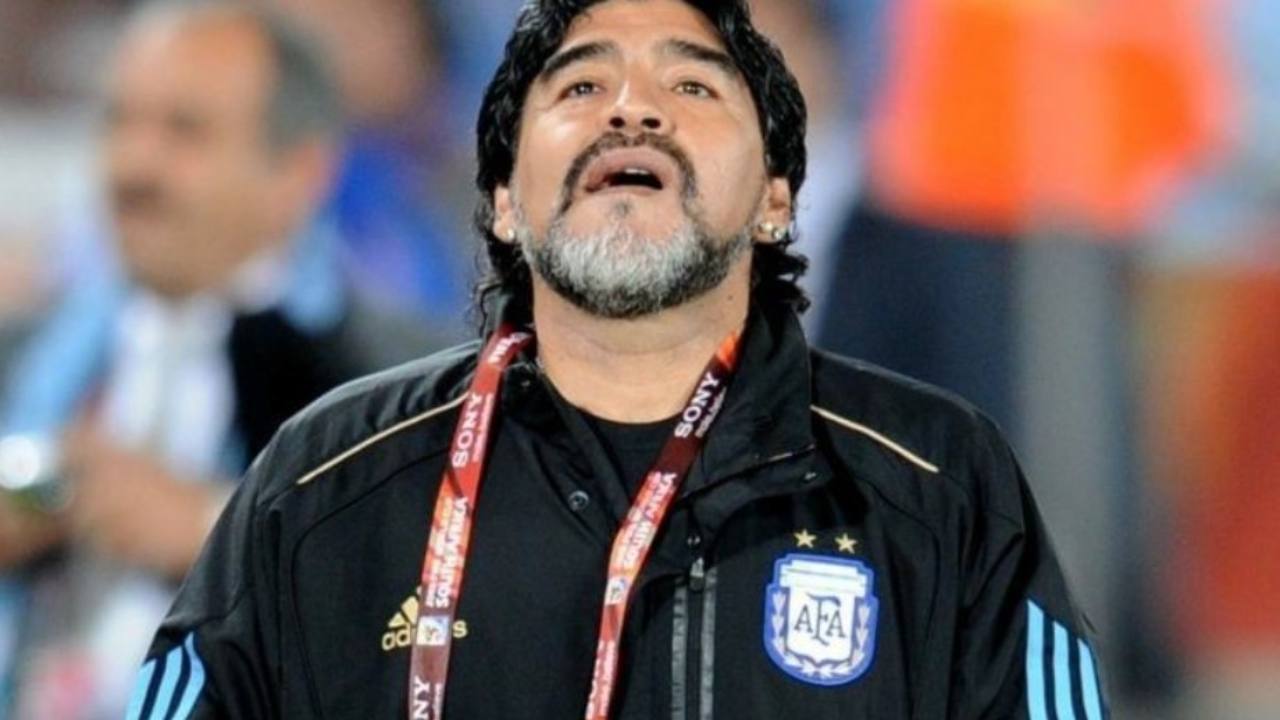 Video di totti e Maradona