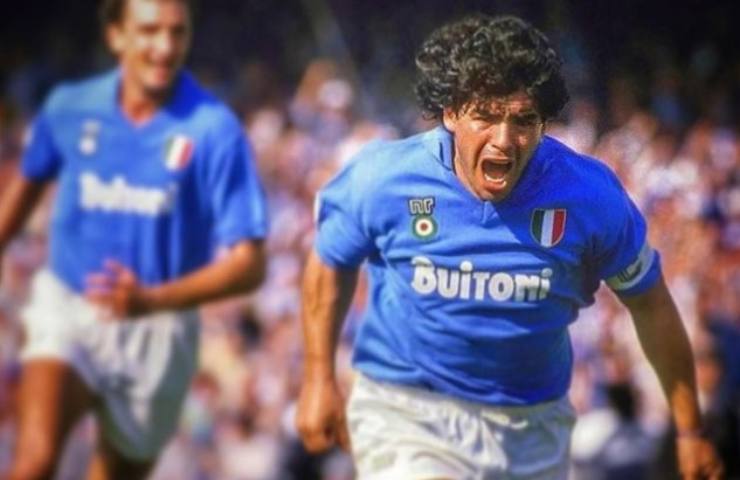 Video di totti e Maradona