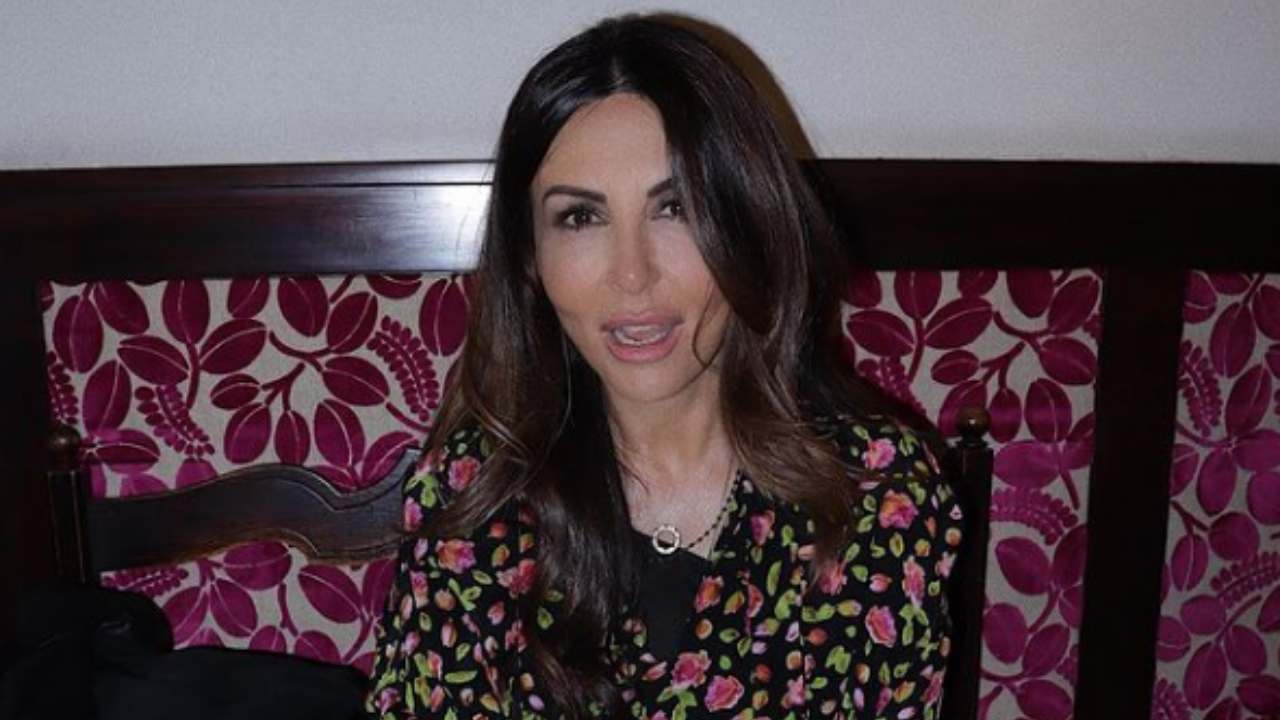 Sabrina Ferilli al ristorante