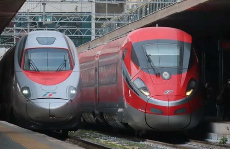 Lavoro ferrovie, treno