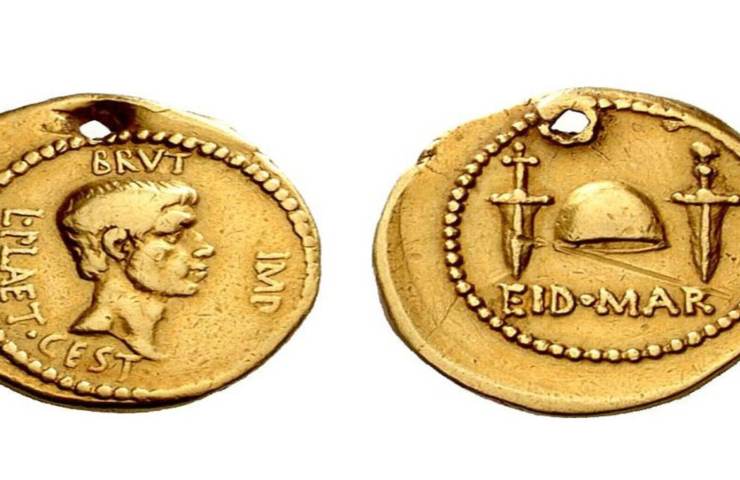 moneta romana giulio cesare asta