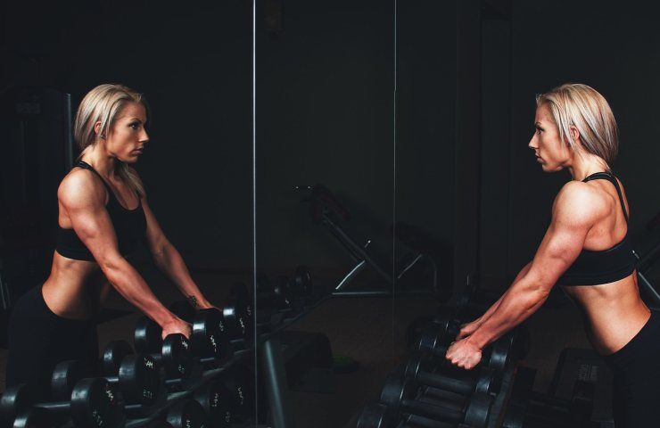 allenamento in palestra