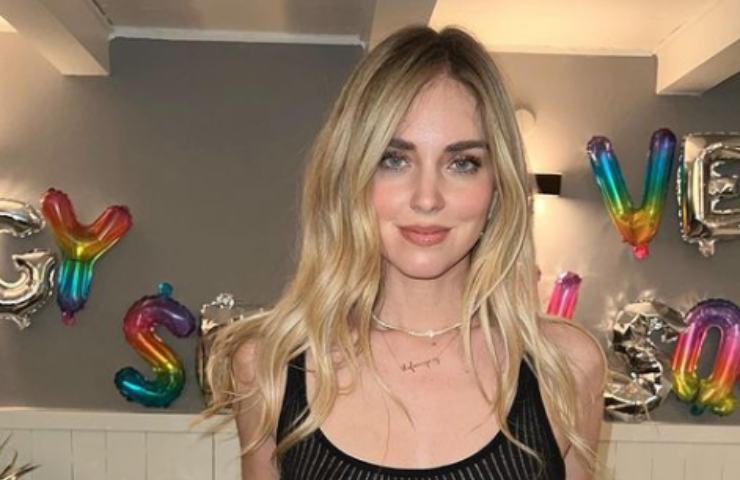 Chiara Ferragni nella sua casa