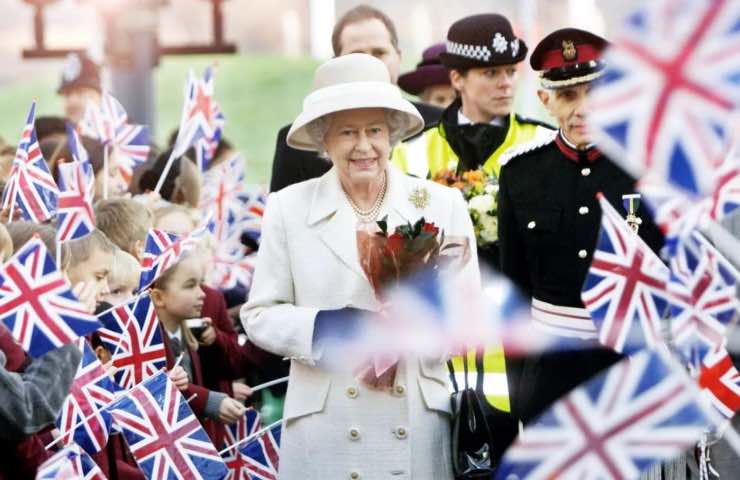 Royal Family Elisabetta II in pubblico